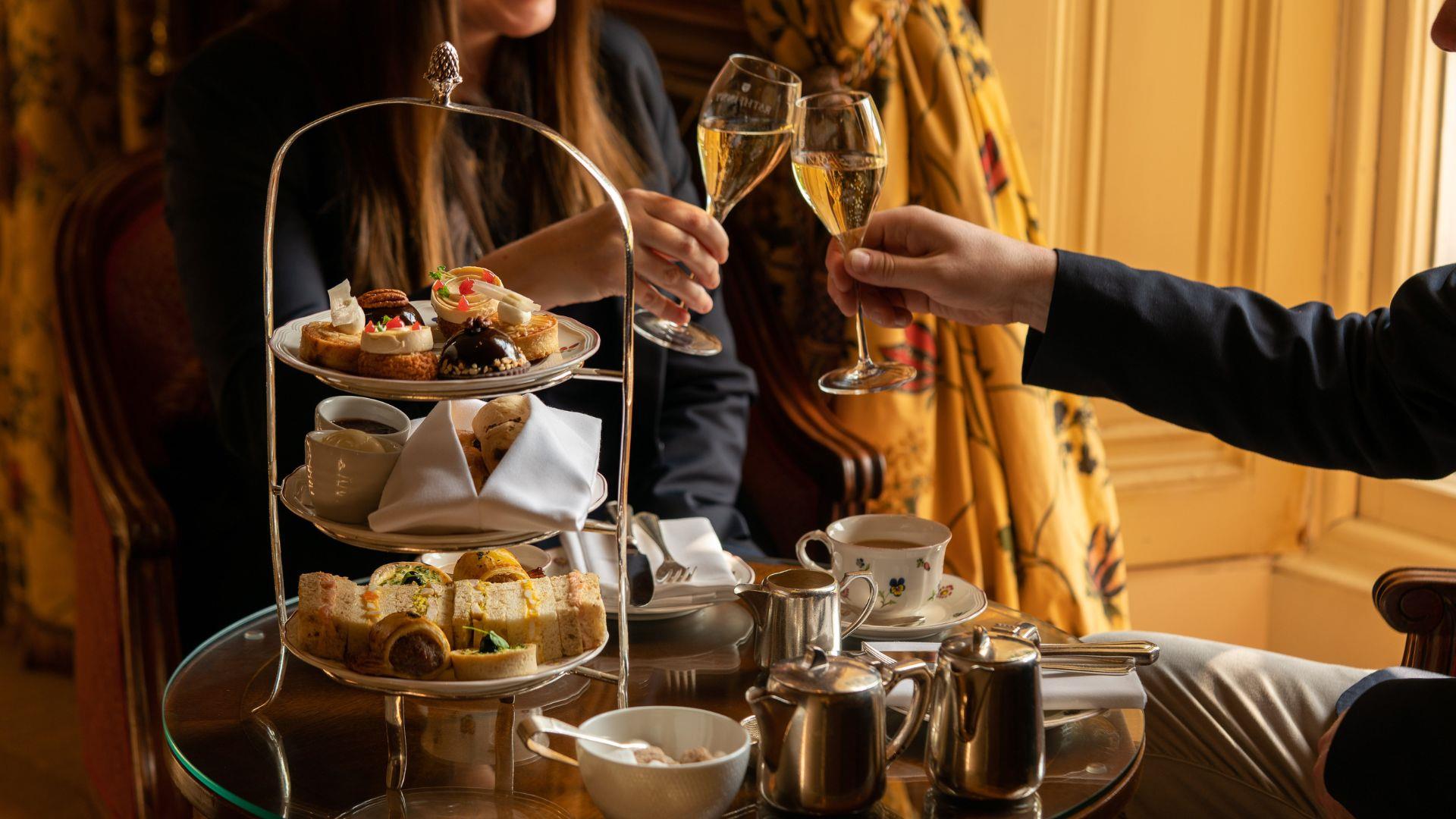 Afternoon Tea at Lucknam Park Hotel